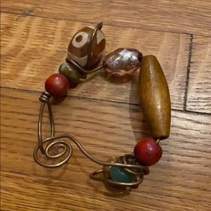 NWOT funky beaded bracelet